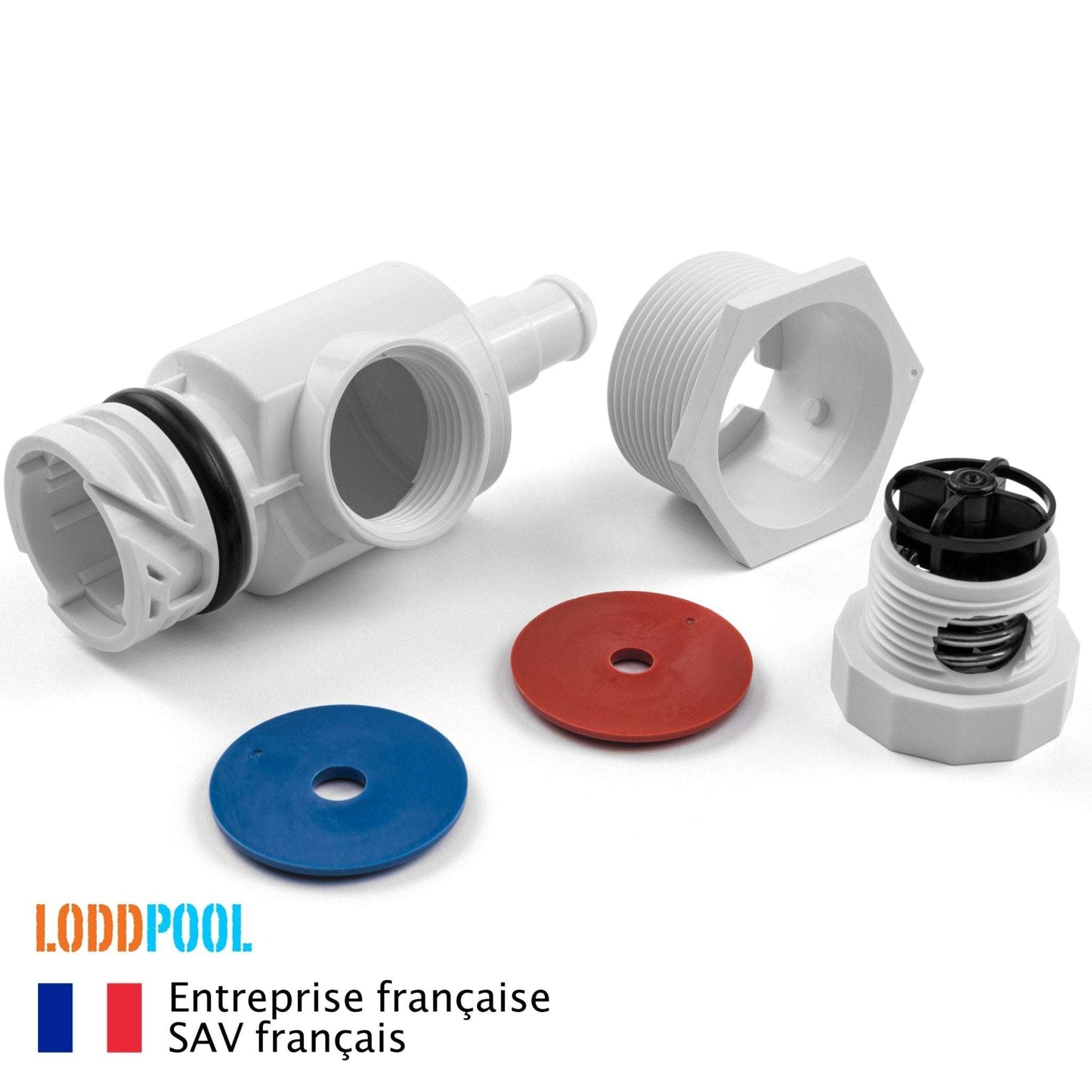 Connecteur Mural Complet UWF Adaptable pour Polaris 280 180 380 480 3900 Sport - 9-100-9001 - Lodd Pool