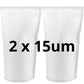 Poches filtrantes compatibles avec Piscine Desjoyaux (Lot de 2)