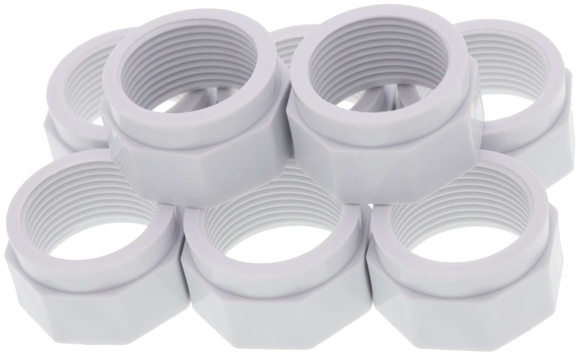 8 écrous adaptables pour Tuyau Flexible d'alimentation pour Polaris 280 180 380 3900- D15 Raccord Tournant et brosse de queue Lodd Pool