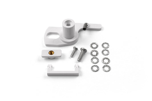 Axe Mobile de Petite Roue dentelée pour Polaris 280 180 C36 with screws and washers.