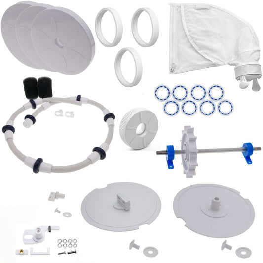 Kit de réfection complet pour restaurer robot Polaris 280, pièces et accessoires inclus.