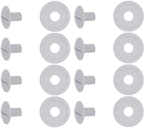 Lot de 8 vis et 8 rondelles adaptables pour robot Polaris 280 180.