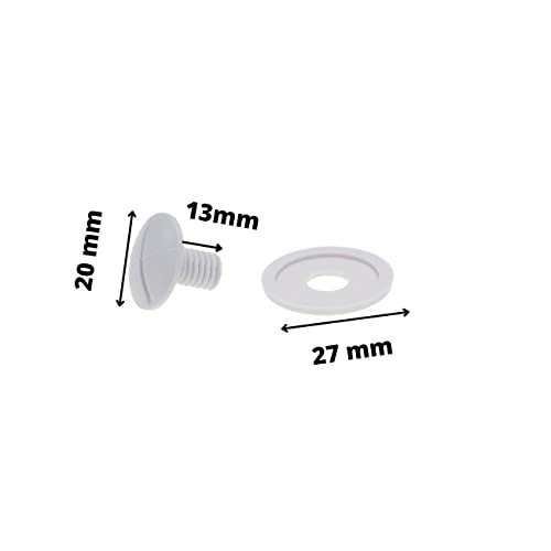 8 vis et 8 rondelles adaptables pour Polaris 280 180, haute qualité.
