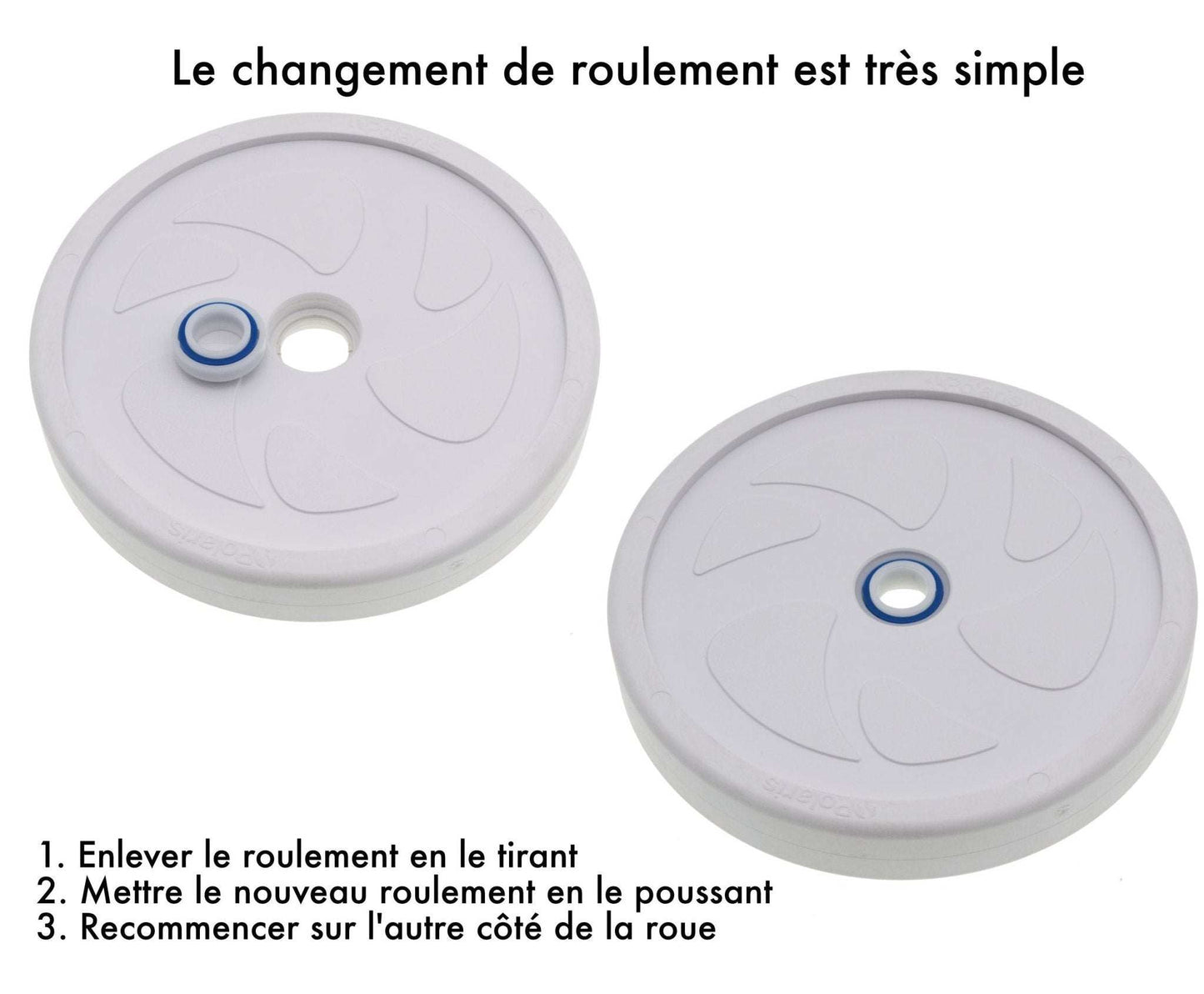 Roulements à billes adaptables Polaris 280 (Lot de 4 ou 8) - Lodd Pool